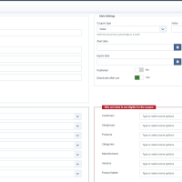 Генератор расширенных купонов для JoomShopping 5+