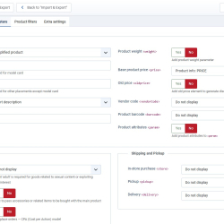 YML Feed export для JoomShopping 5+