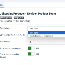 Увеличение изображения товара для JoomShopping 5+