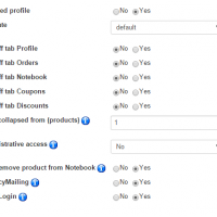 Шаблон профиля клиента Quantum для JoomShopping