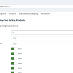 Модуль «Топ рейтинг товаров» для JoomShopping 5+