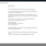 Напоминание об отзывах для JoomShopping 5+