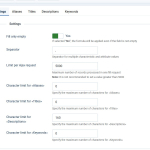 Базовая SEO оптимизация товаров JoomShopping 5+